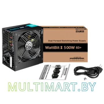 Блок питания Zalman Wattbit II 500W (ZM500-XE II) картинка 3